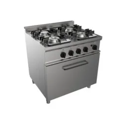Cuisinière à gaz avec four CASTA E7/CUPG4FO.2M2G