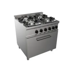 Cuisinière à gaz avec four CASTA E7/CUPG4FE.4M