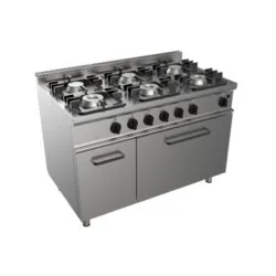 Cuisinière à gaz avec four CASTA E7/CUPG6FN.6M