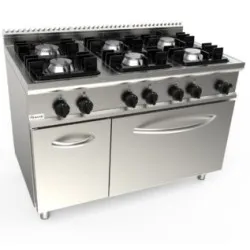 Cuisinière à gaz avec four CASTA L7/KUPG6LN.6M