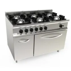 Cuisinière à gaz avec four CASTA L7/KUPG6LN.6G