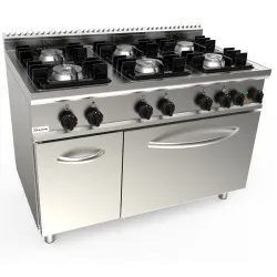 Cuisinière à gaz avec four CASTA L7/KUPG6LE.6G