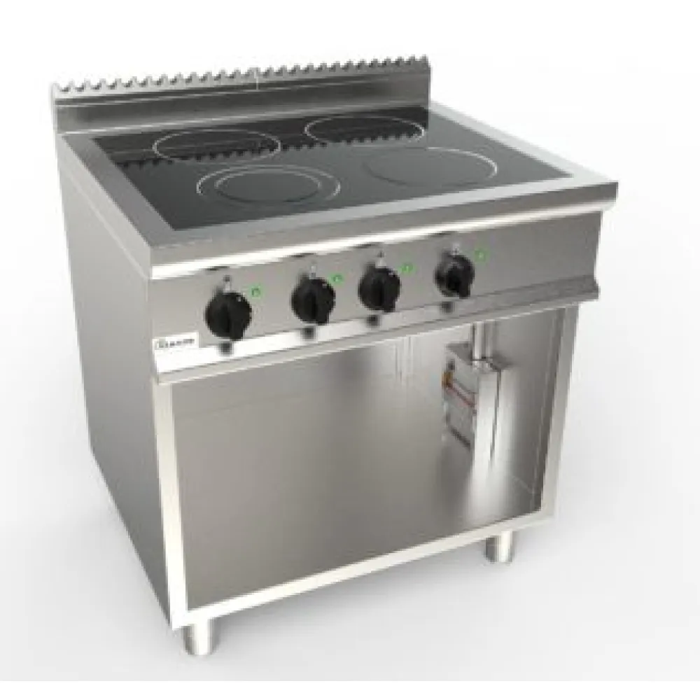 Plaque de cuisson électrique avec support ou armoire neutre CASTA L7/CVE4BA