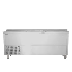 Table réfrigérée pour caisses et bouteilles TEFCOLD BHC200X1