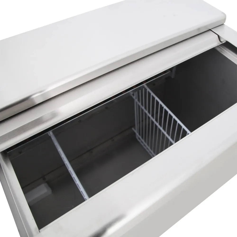 Table réfrigérée pour caisses et bouteilles TEFCOLD BHC100X1