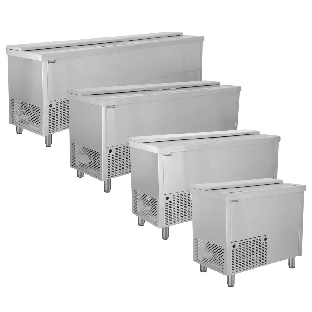 Table réfrigérée pour caisses et bouteilles TEFCOLD BHC100X1
