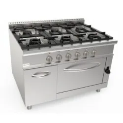 Cuisinière à gaz avec four CASTA LQ/CUG6NE.6G
