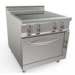Plaque de cuisson électrique avec support ou armoire neutre CASTA LQ/CVE4NE