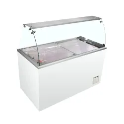 Vitrine à glaces TEFCOLD IDA500-W1+