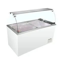 Vitrine à glaces TEFCOLD IDA600-W1+