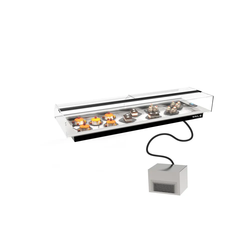 Vitrine réfrigérée avec groupe frigorifique SAYL MI-6R