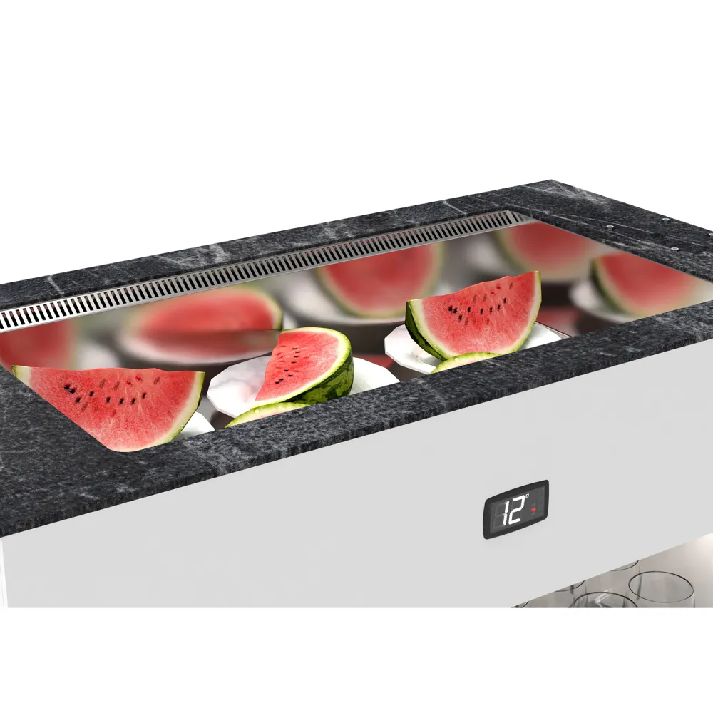 Vitrine libre-service SAYL BUF150FE