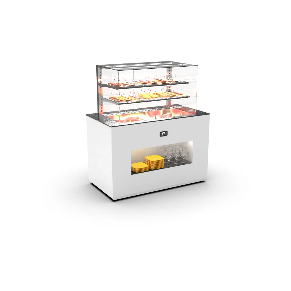 Vitrine libre-service SAYL BUF150FV