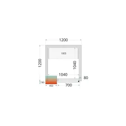 Panneau de chambre froide TEFCOLD 43975