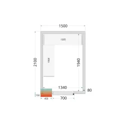 Panneau de chambre froide TEFCOLD 41837
