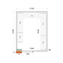 Panneau de chambre froide TEFCOLD 41839