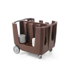 Chariot pour le stockage, le transport et le réchauffage des assiettes FORCAR 877906