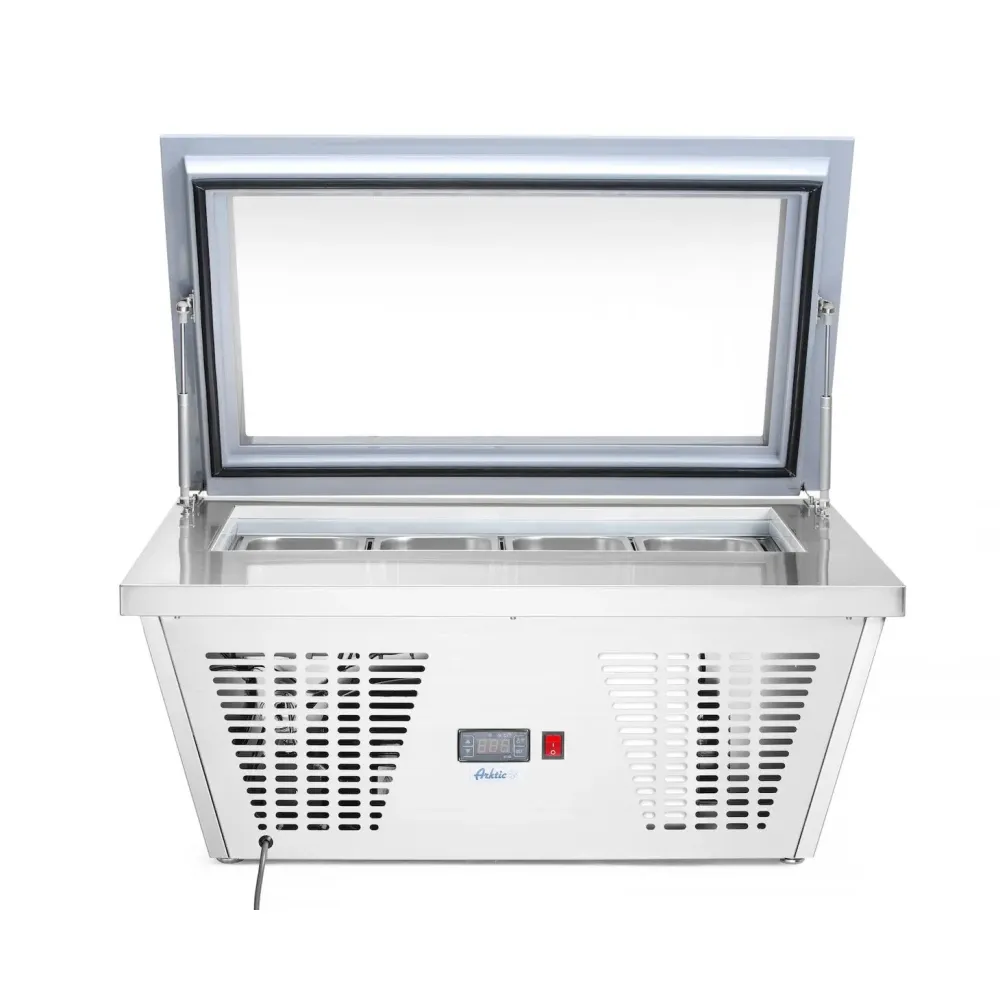 Congélateur coffre vitrine Arktic 233689