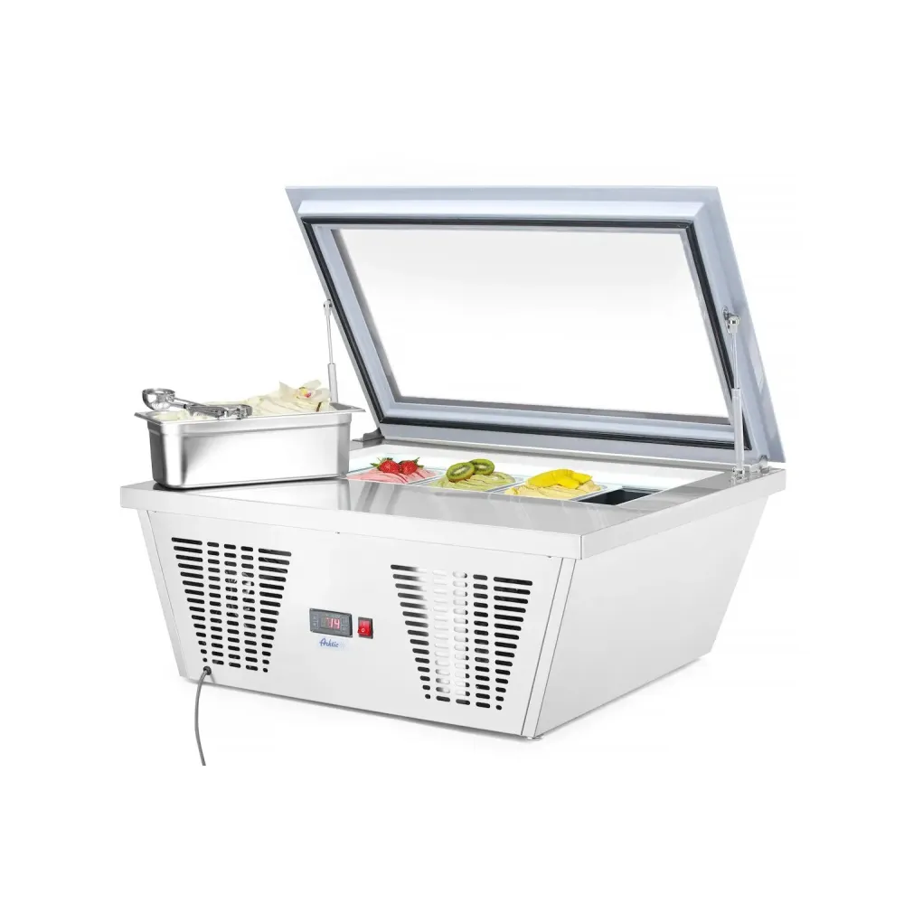 Congélateur coffre vitrine Arktic 233689