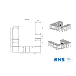 Équipement de bar BHS-HoReCa 26-07385-00.00.00 SB_A