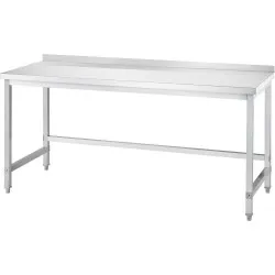 Table en acier sans étagère GREDIL 671086