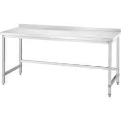 Table en acier sans étagère GREDIL 671126