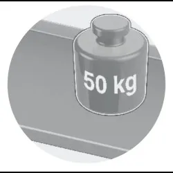 Étagère murale Novameta LSX1-50/40/30