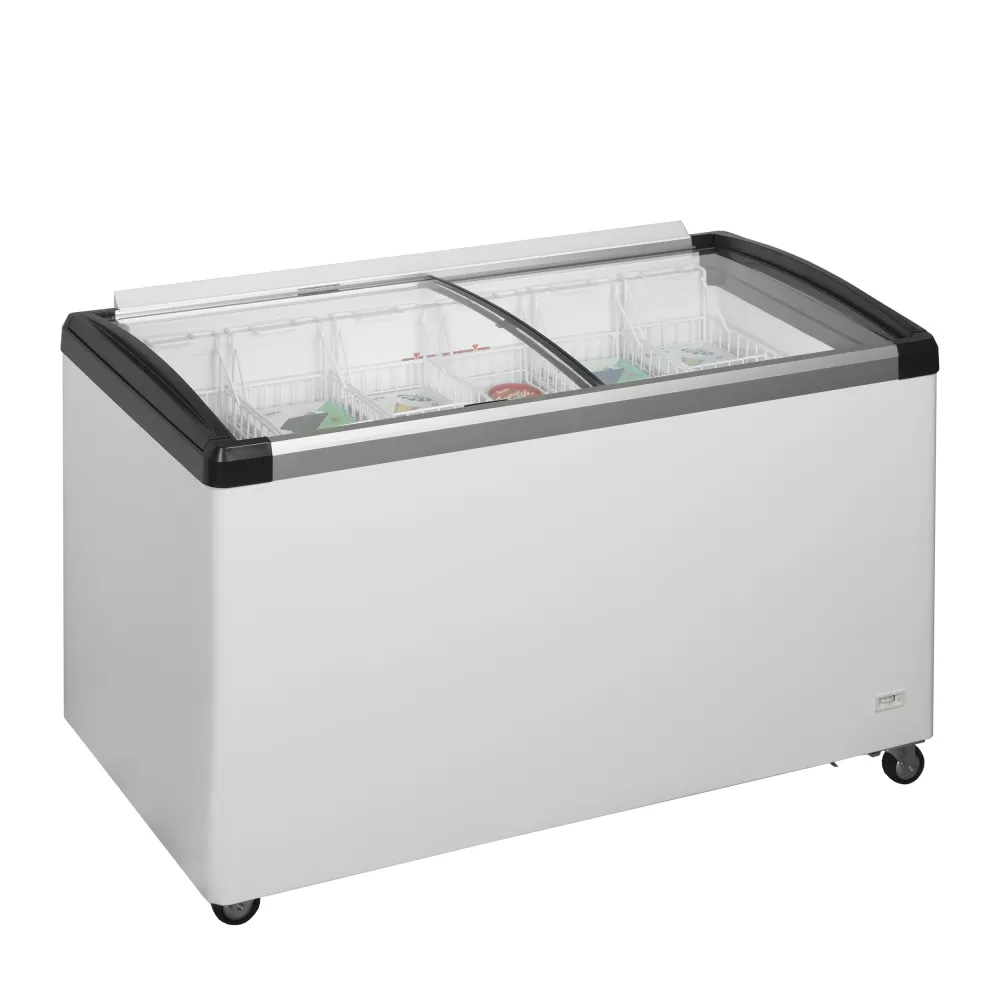 Congélateur coffre à glaces TEFCOLD IDB400-W1