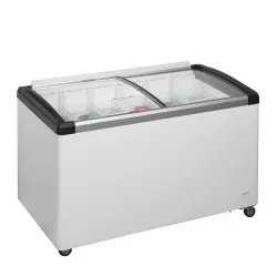 Congélateur coffre à glaces TEFCOLD IDB400-W1