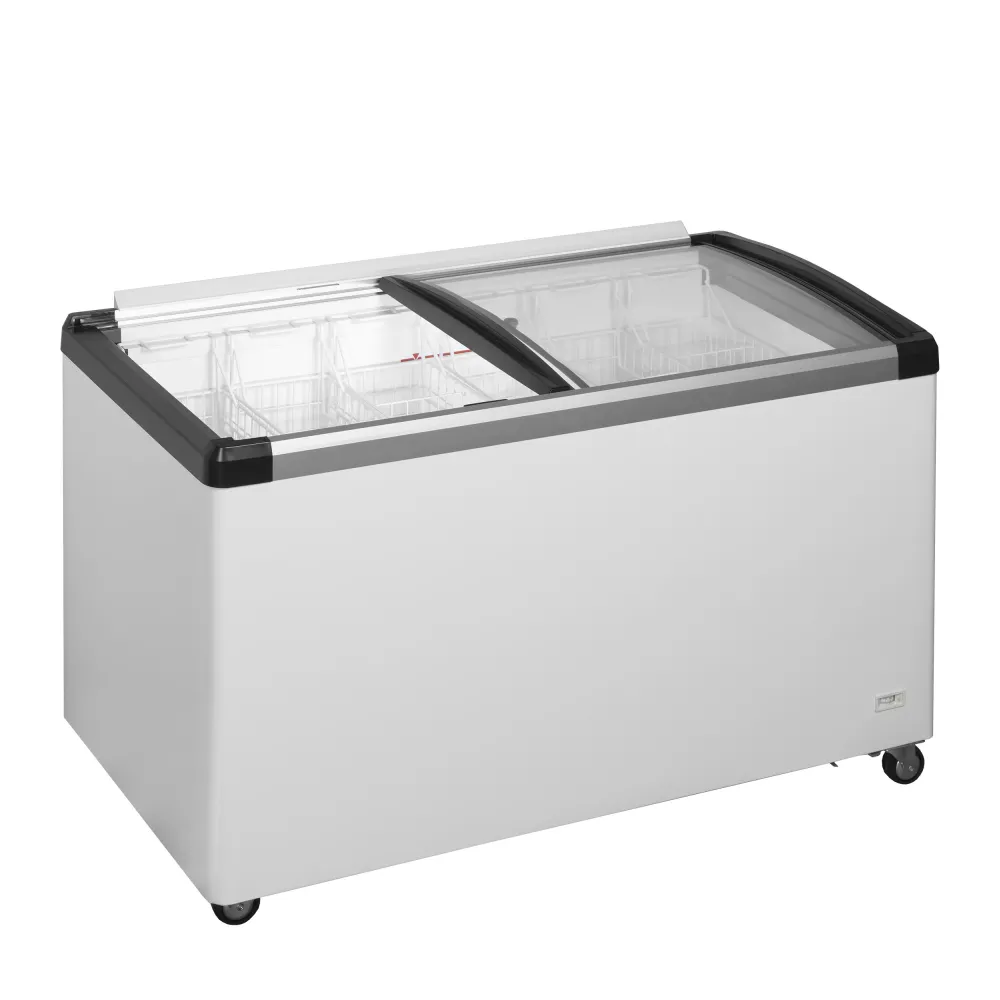 Congélateur coffre à glaces TEFCOLD IDB400-W1