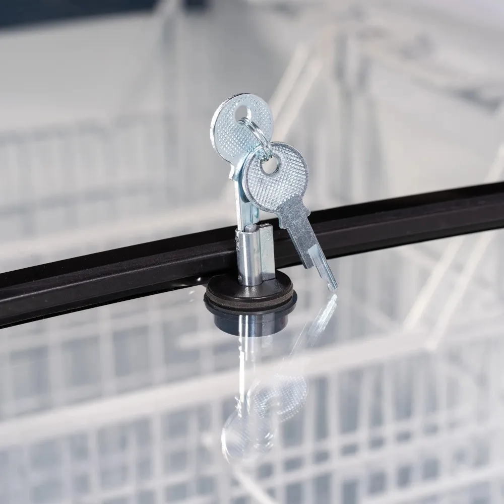 Congélateur coffre à glaces TEFCOLD IDB400-W1