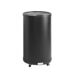 Vitrine cylindrique pour canettes TEFCOLD BTA54-B1