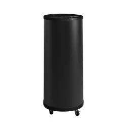Vitrine cylindrique pour canettes TEFCOLD BTA76-B1