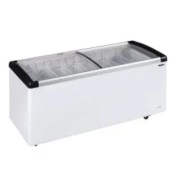 Congélateur coffre à glaces TEFCOLD IDB500-W1