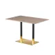 Pied de table BHS-HoReCa BHS/OMEGA.DUO.7040.301.9004/TJ/STM