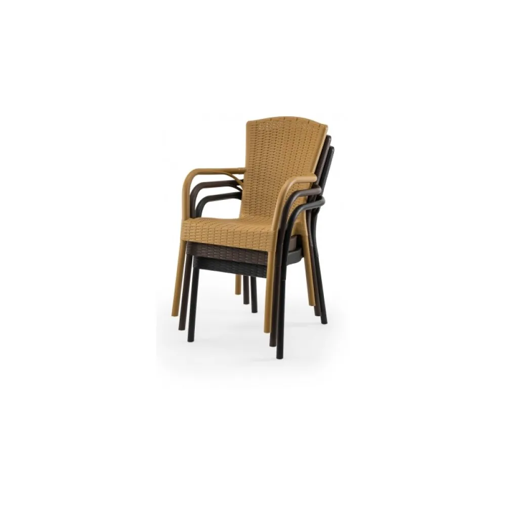 Chaise d'extérieur BHS-HoReCa KOP/ANDREA110/TT/STM
