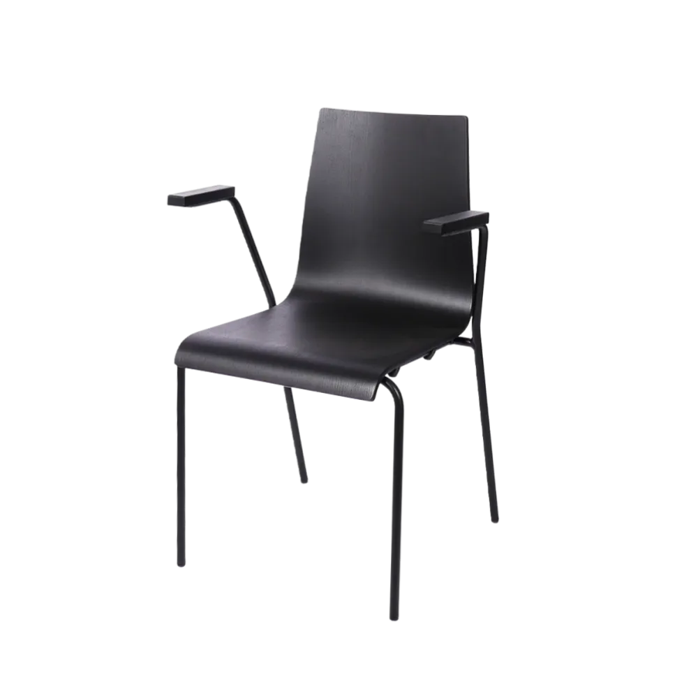 Chaise de conférence BHS-HoReCa KKO/TEXAS.01.64/BN/STM