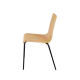 Chaise de conférence BHS-HoReCa KKO/TEXAS.01.90/BN/STM