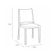 Chaise de terrasse BHS-HoReCa KKA/GOMERA.FULL.121/TI/STM