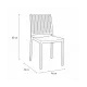 Chaise de terrasse BHS-HoReCa KKA/GOMERA.STRIPES.215/TI/STM
