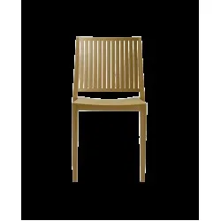 Chaise de terrasse BHS-HoReCa KKA/GOMERA.STRIPES.315/TI/STM