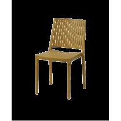 Chaise de terrasse BHS-HoReCa KKA/GOMERA.STRIPES.315/TI/STM