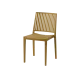Chaise de terrasse BHS-HoReCa KKA/GOMERA.STRIPES.315/TI/STM