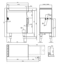 Friteuse électrique LOTUS 0809A431
