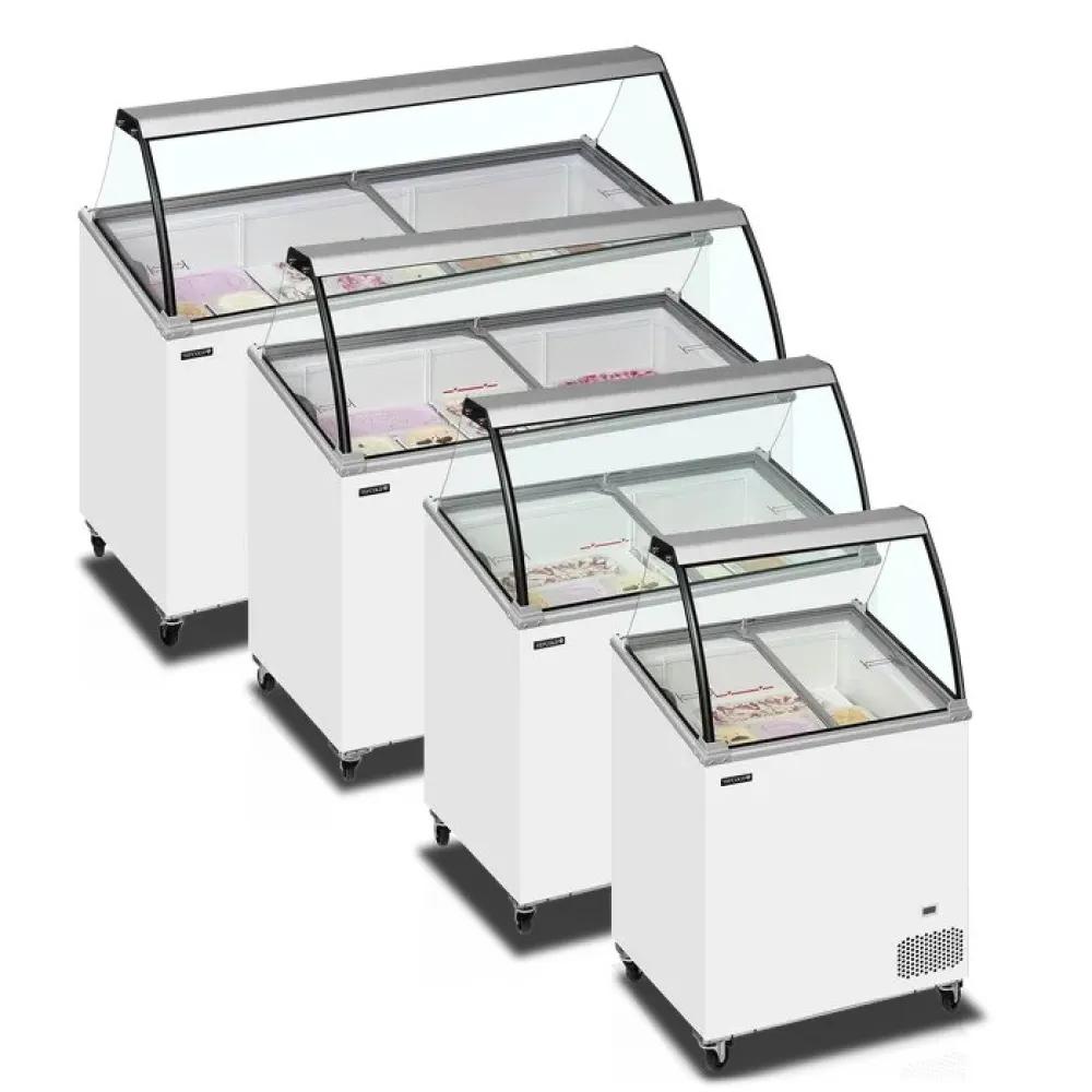 Vitrine à glaces TEFCOLD IC202SCE-SO