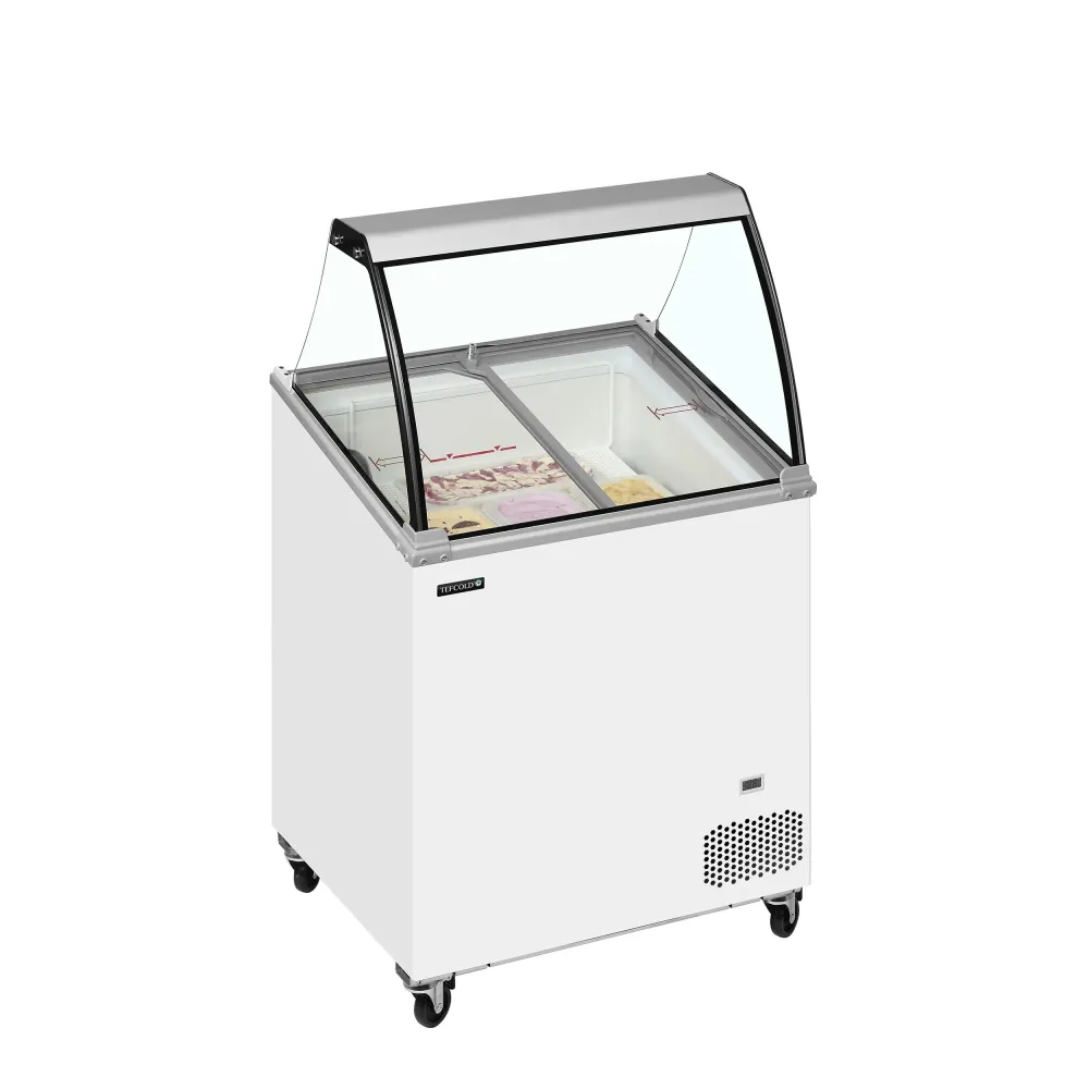Vitrine à glaces TEFCOLD IC202SCE-SO
