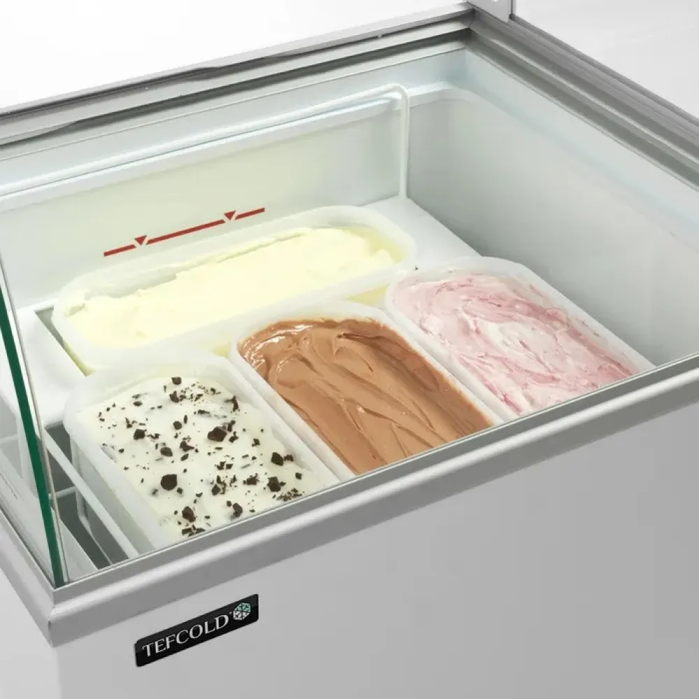 Vitrine à glaces TEFCOLD IC202SCE-SO
