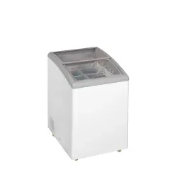 Congélateur coffre vitrine TEFCOLD IDC152-W1