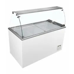 Vitrine à glaces TEFCOLD IDA200-W1+