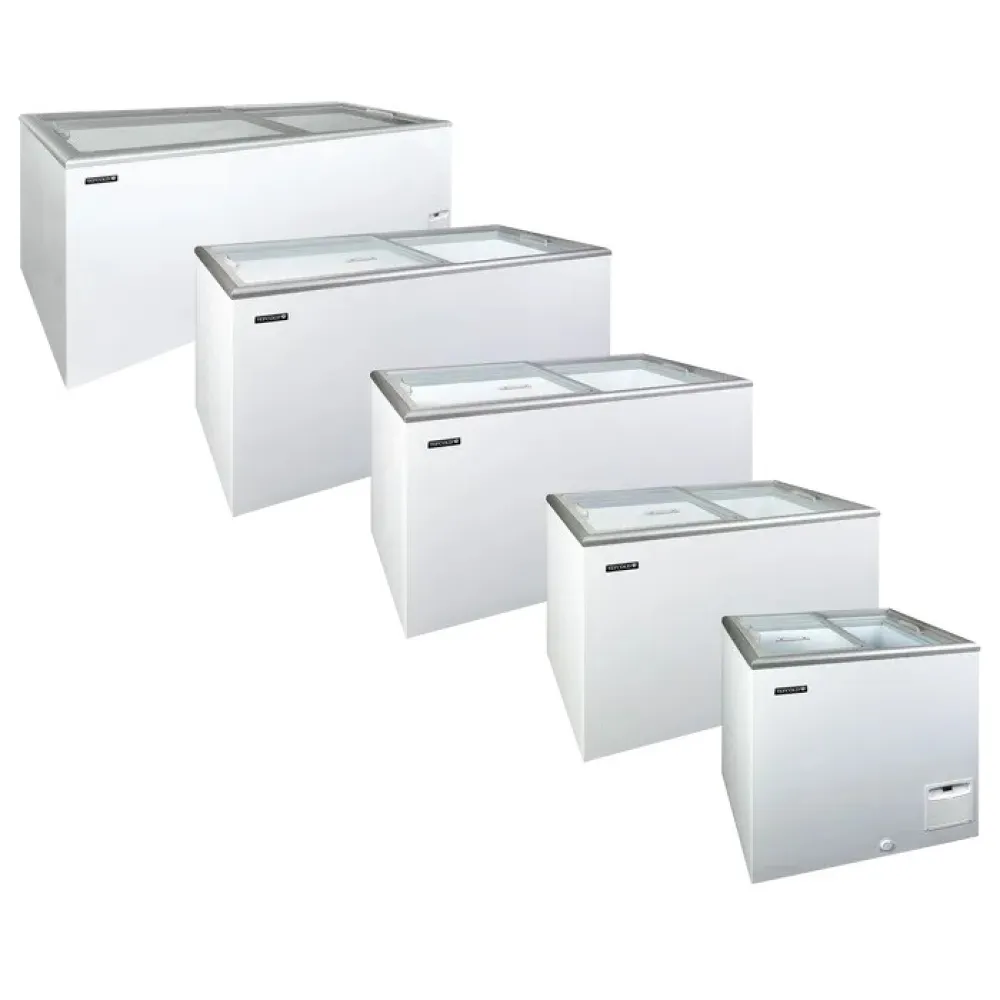 Vitrine à glaces TEFCOLD IDA200-W1